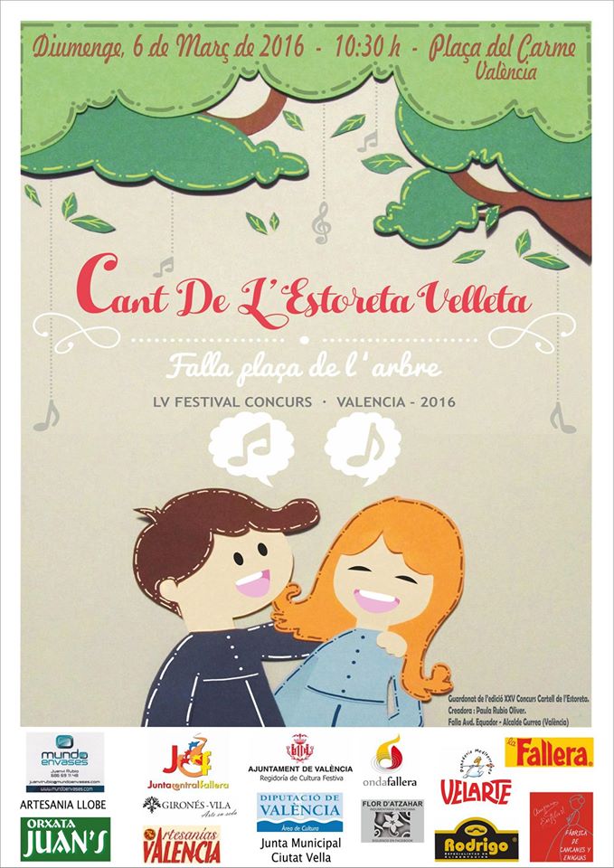 LV edición del Festival Concurso Infantil del Cant de l’Estoreta Velleta