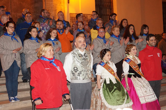 La Nit d’ Albaes da paso a las Fallas de Paterna