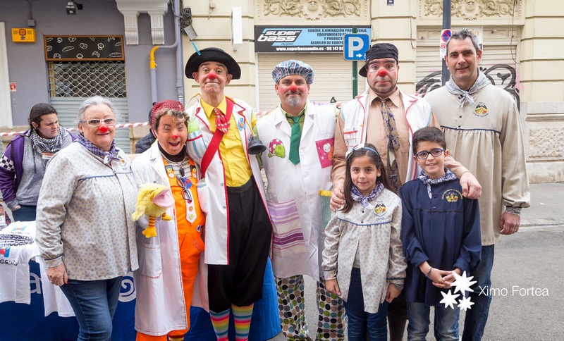 Quinto y tapa solidario en la Falla Castellón-Segorbe