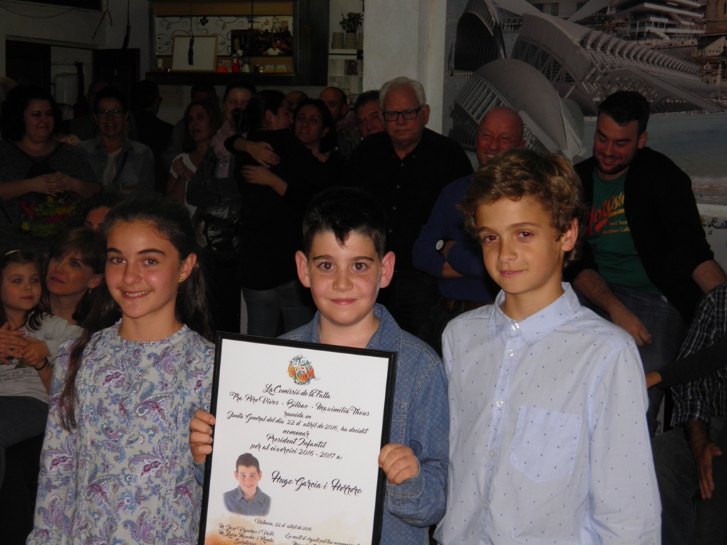 Bilbao nombra a su Presidente Infantil 2017