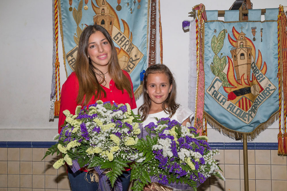 Lucía Valls y Paula Fuentes, Falleras Mayores 2017 de Alquerías de Bellver