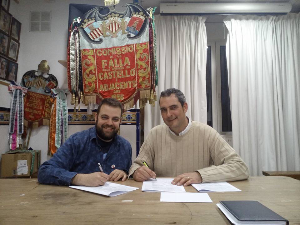 Ximo Foix y Chuky renuevan en la Falla Castellón – Segorbe