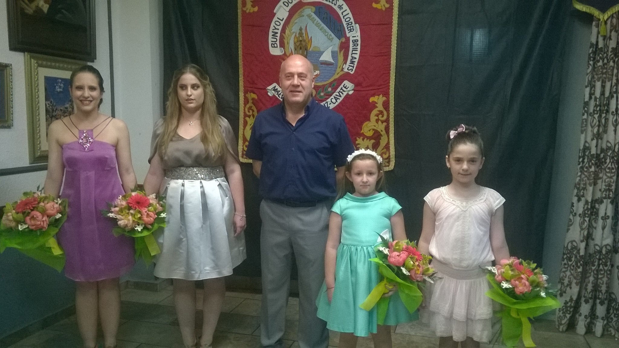 La Falla Malvarrosa ya tiene Falleras Mayores 2017