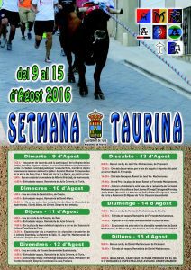 Cartel Semana Taurina