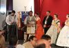La Falla Montesa Dr. Marañón mujer el relevo a la nueva Falla Blas Gámez – Àngel Villena en su presentación