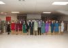 Así son las telas de los trajes oficiales de la Corte de Honor de la Fallera Mayor de Valencia